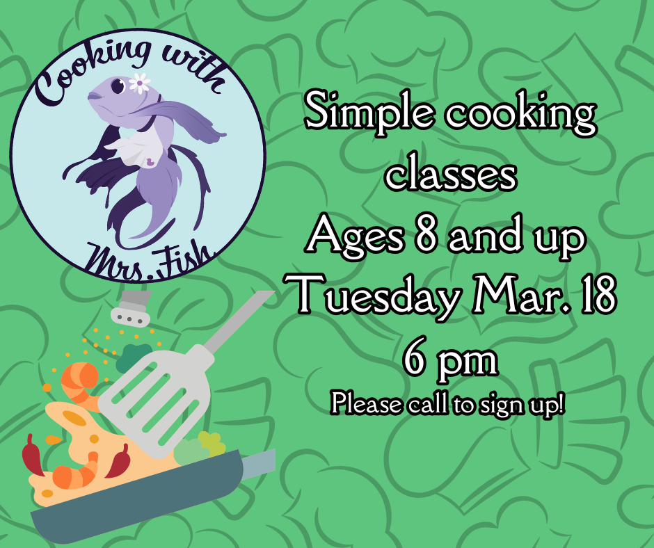 cooking with Mrs.Fish