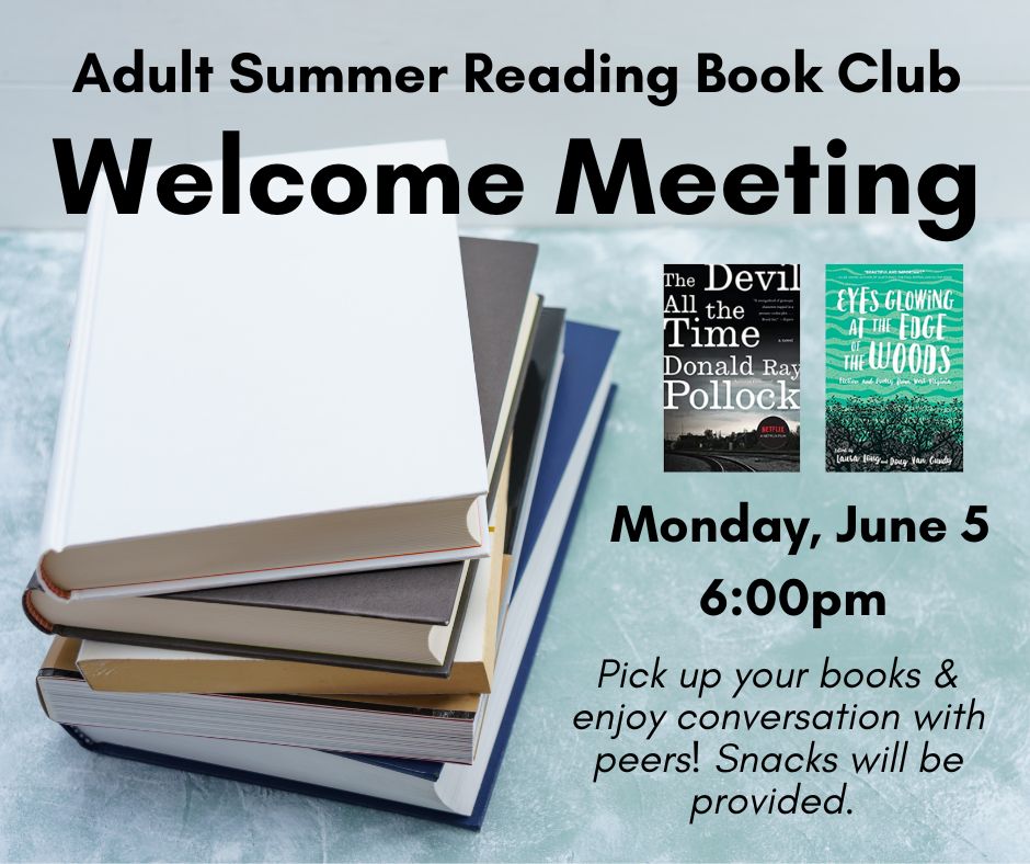 Summer Book Club - Welcome Meeting