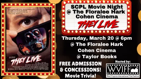 SCPL MOVIE NIGHT @ THE FLORALEE - "THEY LIVE"