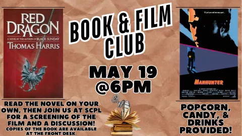 BOOK/MOVIE CLUB - "RED DRAGON"