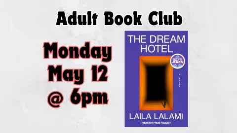 ADULT BOOK CLUB - "THE DREAM HOTEL"
