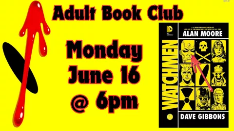 ADULT BOOK CLUB - "WATCHMEN"