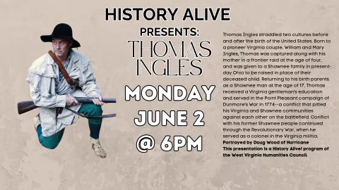 HISTORY ALIVE PRESENTS: THOMAS INGLES