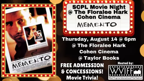 SCPL MOVIE NIGHT @ THE FLORALEE - &quot;MEMENTO&quot;