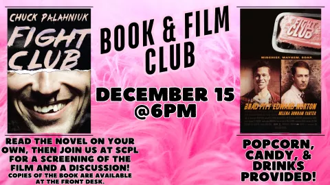 BOOK &amp; FILM CLUB - &quot;FIGHT CLUB&quot;