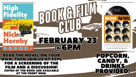 BOOK &amp; FILM CLUB - "HIGH FIDELITY"
