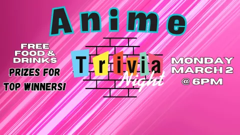 ANIME TRIVIA NIGHT