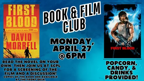 BOOK &amp; FILM CLUB - "FIRST BLOOD"