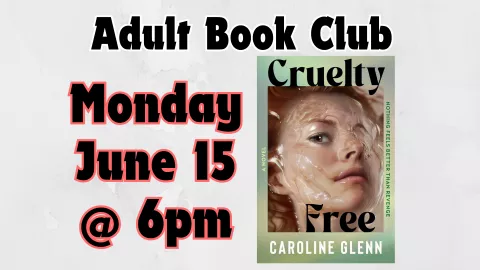 ADULT BOOK CLUB - "CRUELTY FREE"