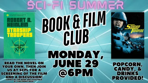 BOOK &amp; FILM CLUB - "STARSHIP TROOPERS"