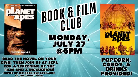 BOOK &amp; FILM CLUB - "PLANET OF THE APES"