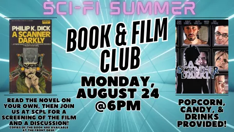 BOOK &amp; FILM CLUB - "A SCANNER DARKLY"