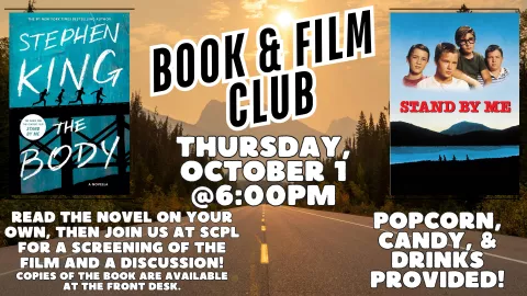 BOOK &amp; FILM CLUB - "STAND BY ME"