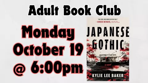 ADULT BOOK CLUB - "JAPANESE GOTHIC"
